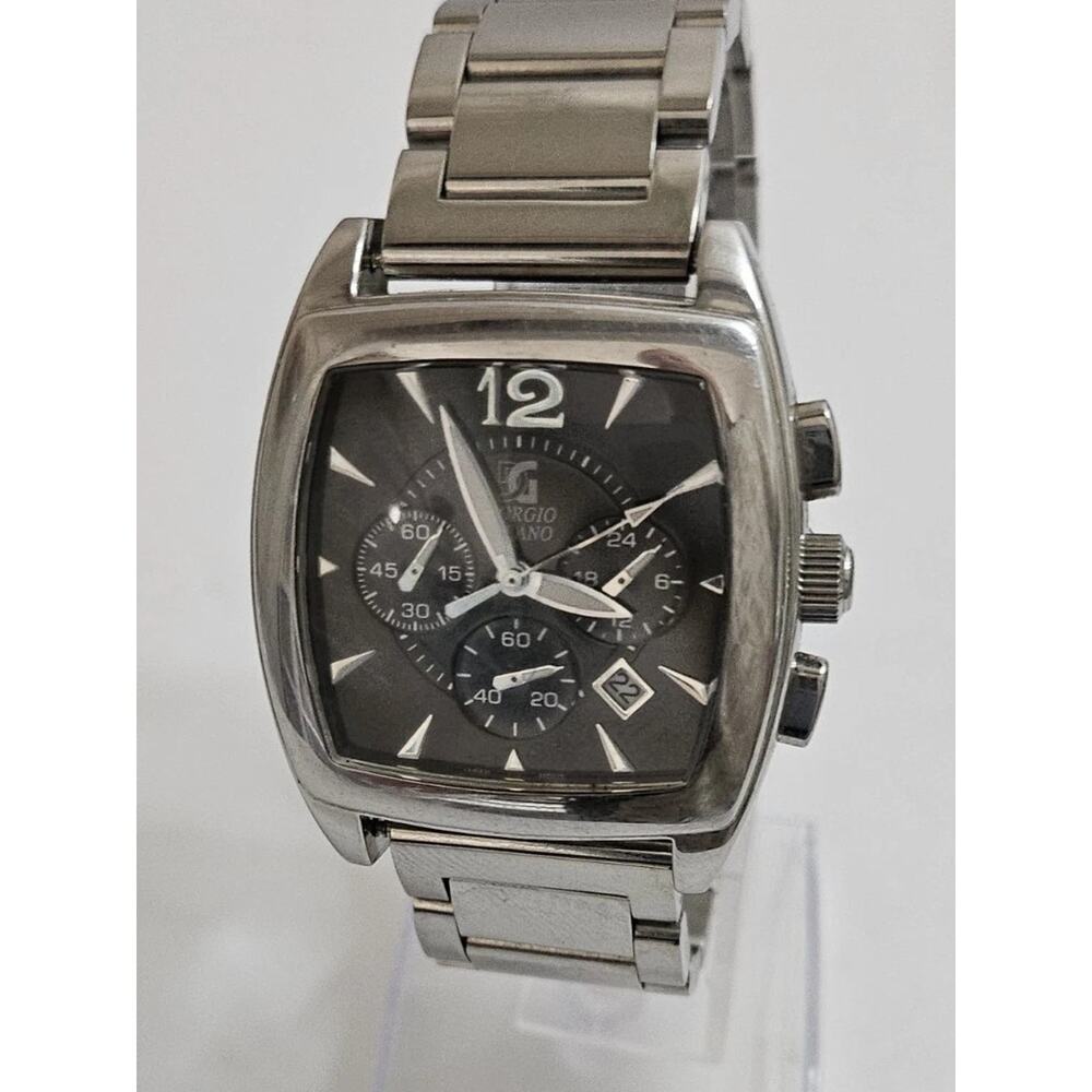 Giorgio Milano Italian Design Mens Watch Multifunction New Battery Quartz Runs